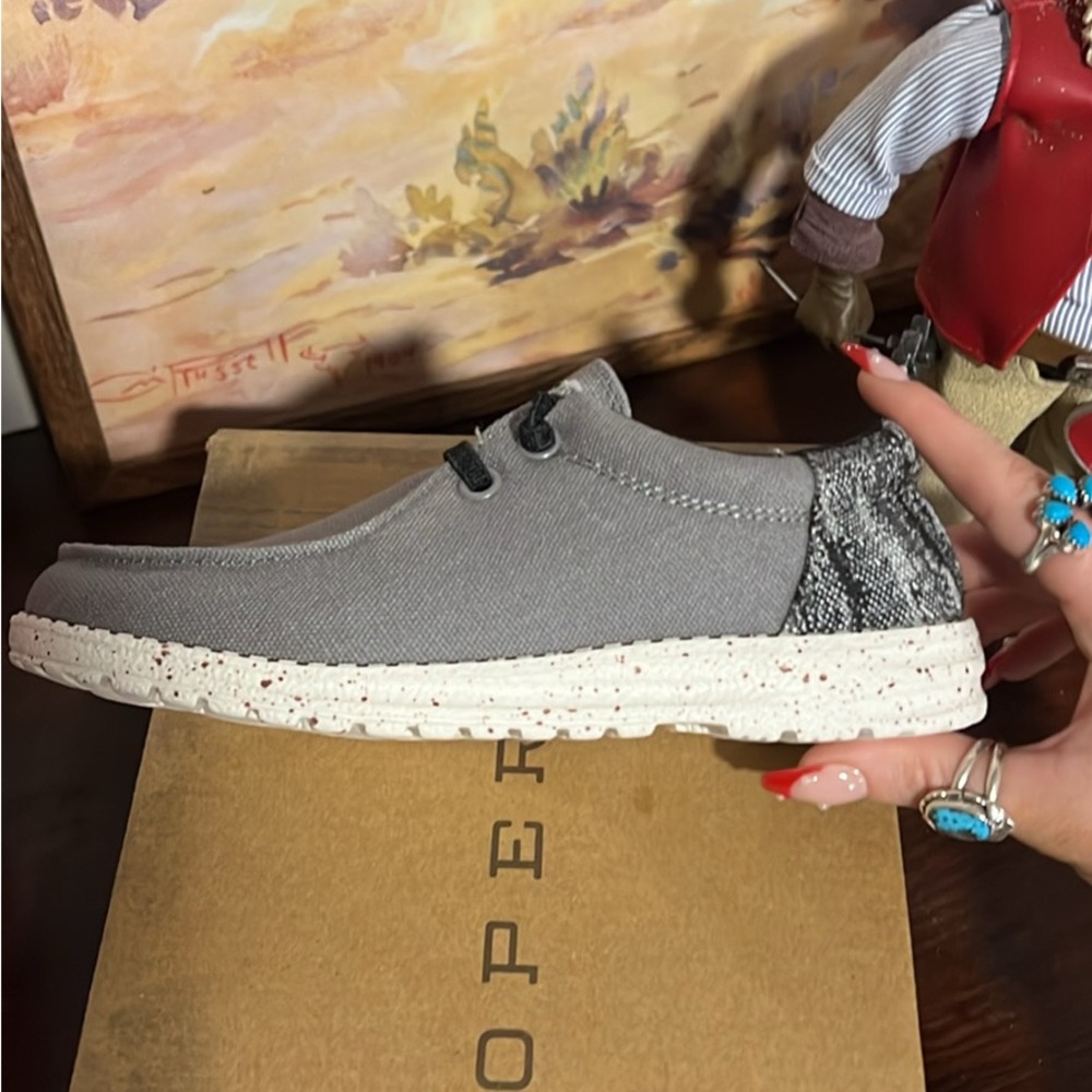 Boys roper shoes